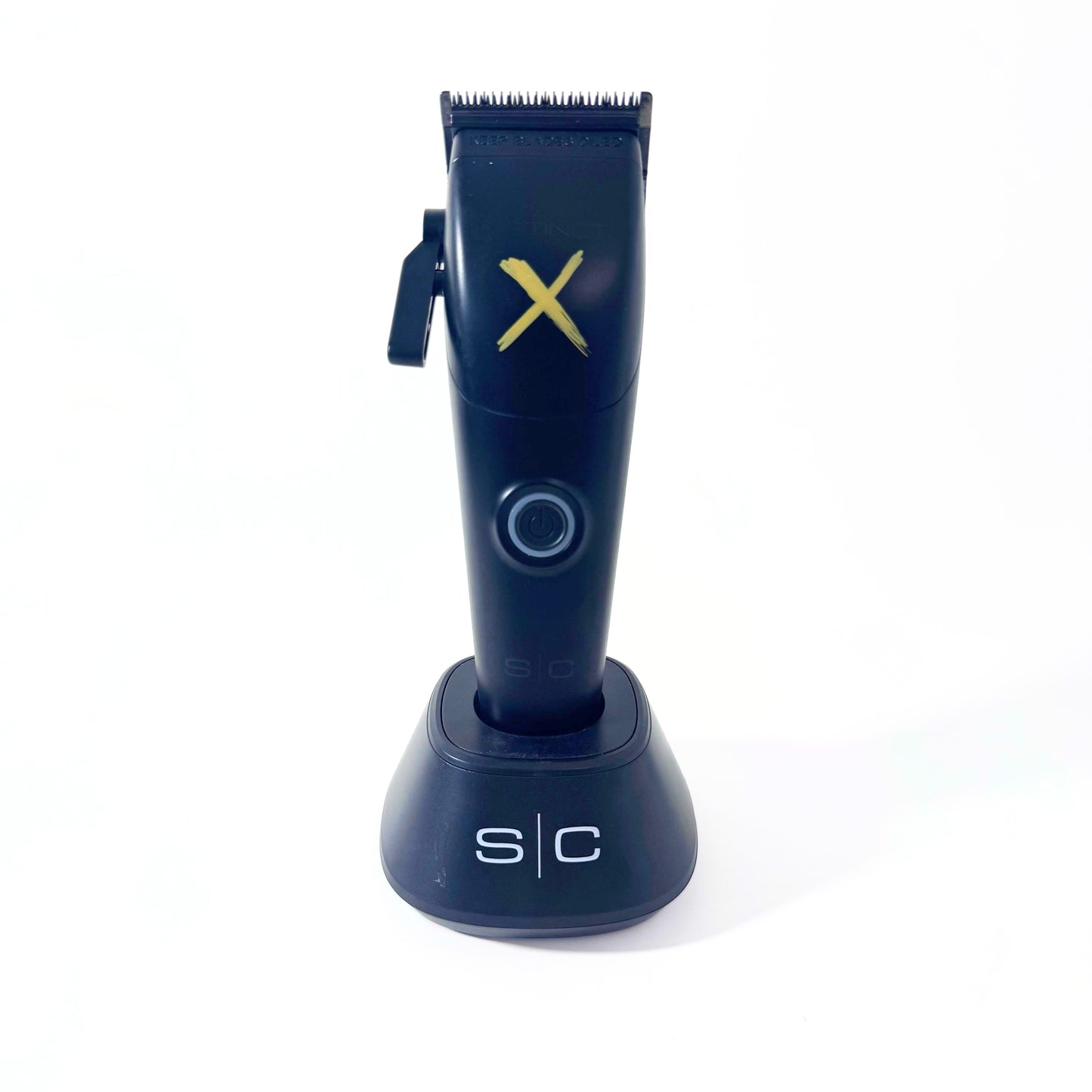 StyleCraft Instinct-X Cordless Clipper SC608M standing straight
