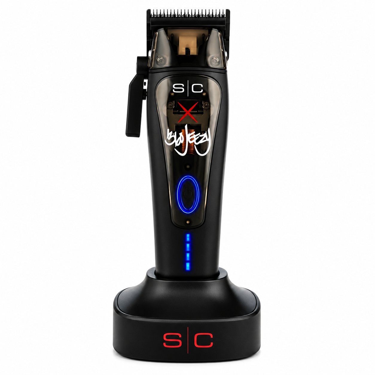 StyleCraft Instinct Metal Double Foil Shaver & 360 Jeezy Cordless Clipper SC614B+SC807B