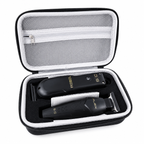 StyleCraft Pro Super Set Black Rebel Clipper & Flex Trimmer Premium Clipper SC326B