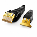 StyleCraft Pro Super Set Black Rebel Clipper & Flex Trimmer Premium Clipper SC326B