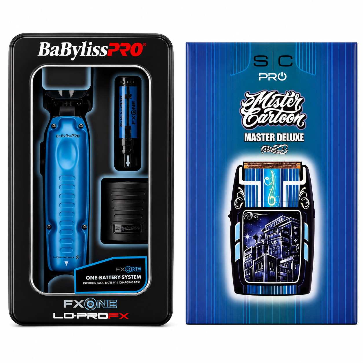 StyleCraft Rebel Shaver & BaBylissPRO FXOne Lo-Pro FX729BL+SC809M