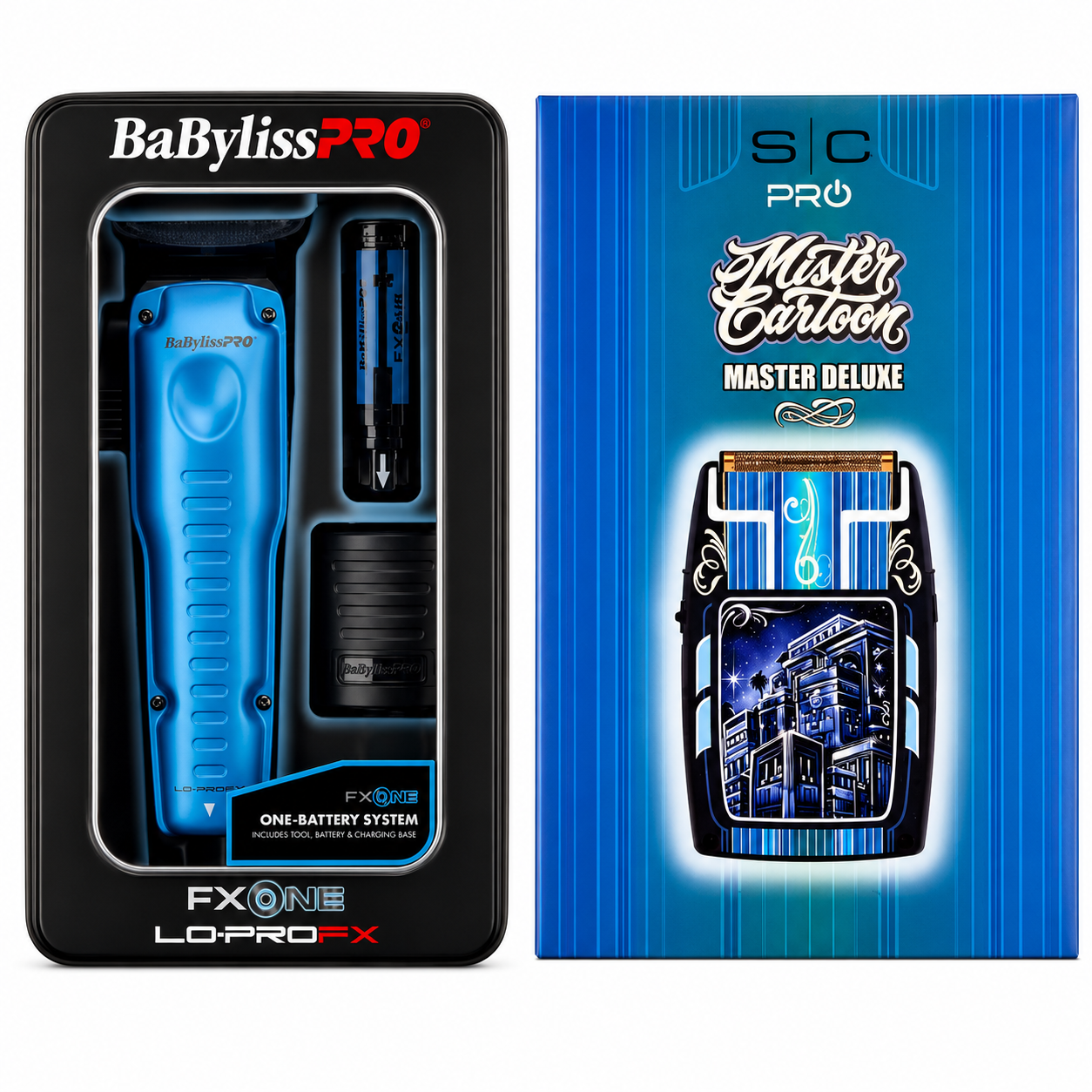 StyleCraft Rebel Super‑Torque Clipper & BaBylissPRO FXONE Lo‑ProFX Clipper FX829BL+SC809M_2