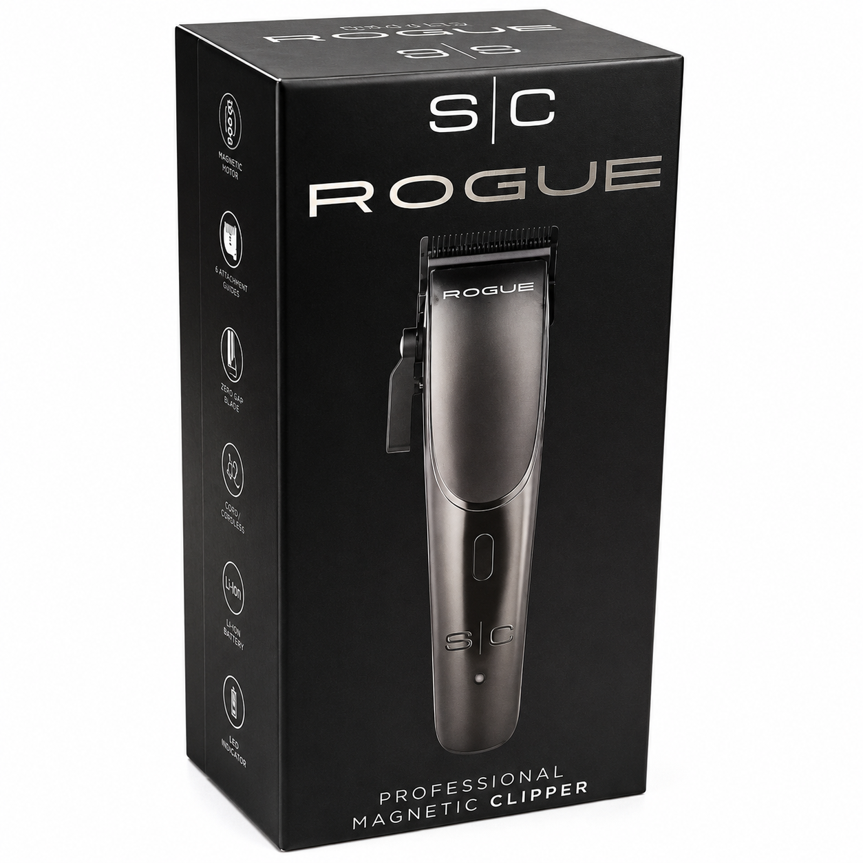 StyleCraft Rogue Clipper Matte Gun Metal SCRBC