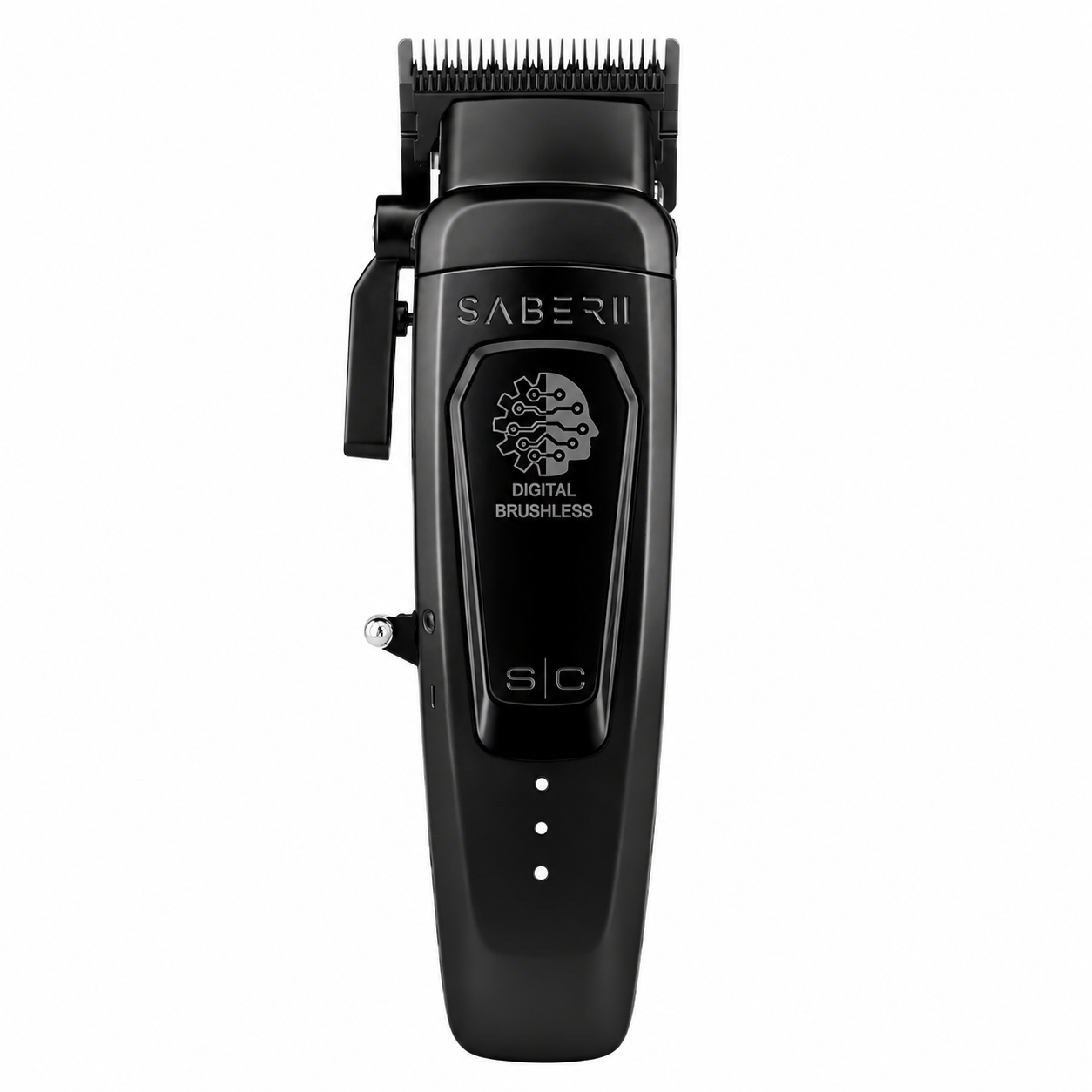 StyleCraft Saber 2.0 Cordless Modular Clipper w/ High-Torque Digital Brushless Motor SC617B