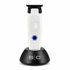 StyleCraft Saber II SC619 White Cordless Brushless Clipper & Limited Edition Bundle SC421W