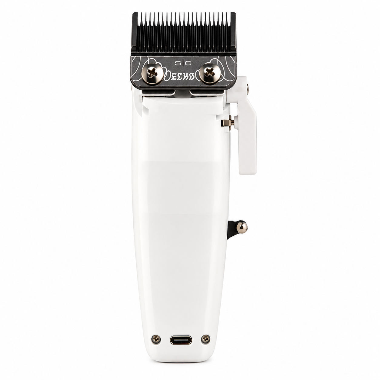 StyleCraft Saber II White Limited Edition Cordless Digital Brushless Motor Clipper SC619