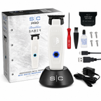 StyleCraft Saber II White Limited Edition Cordless Digital Brushless Trimmer SC421W