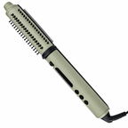 StyleCraft Sage 2-in-1 Retractable Styling Brush & 1.25" Ceramic Curling Wand SC716GR