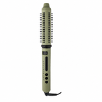 StyleCraft Sage 2-in-1 Retractable Styling Brush & 1.25" Ceramic Curling Wand SC716GR