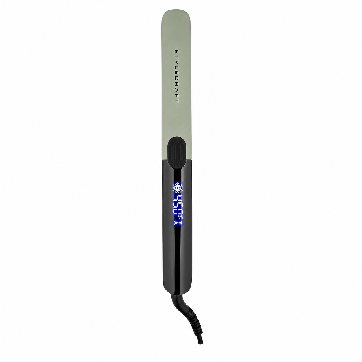 StyleCraft Sage Titanium Flat Iron 1" Vibrating Ionic Styler SC714GR