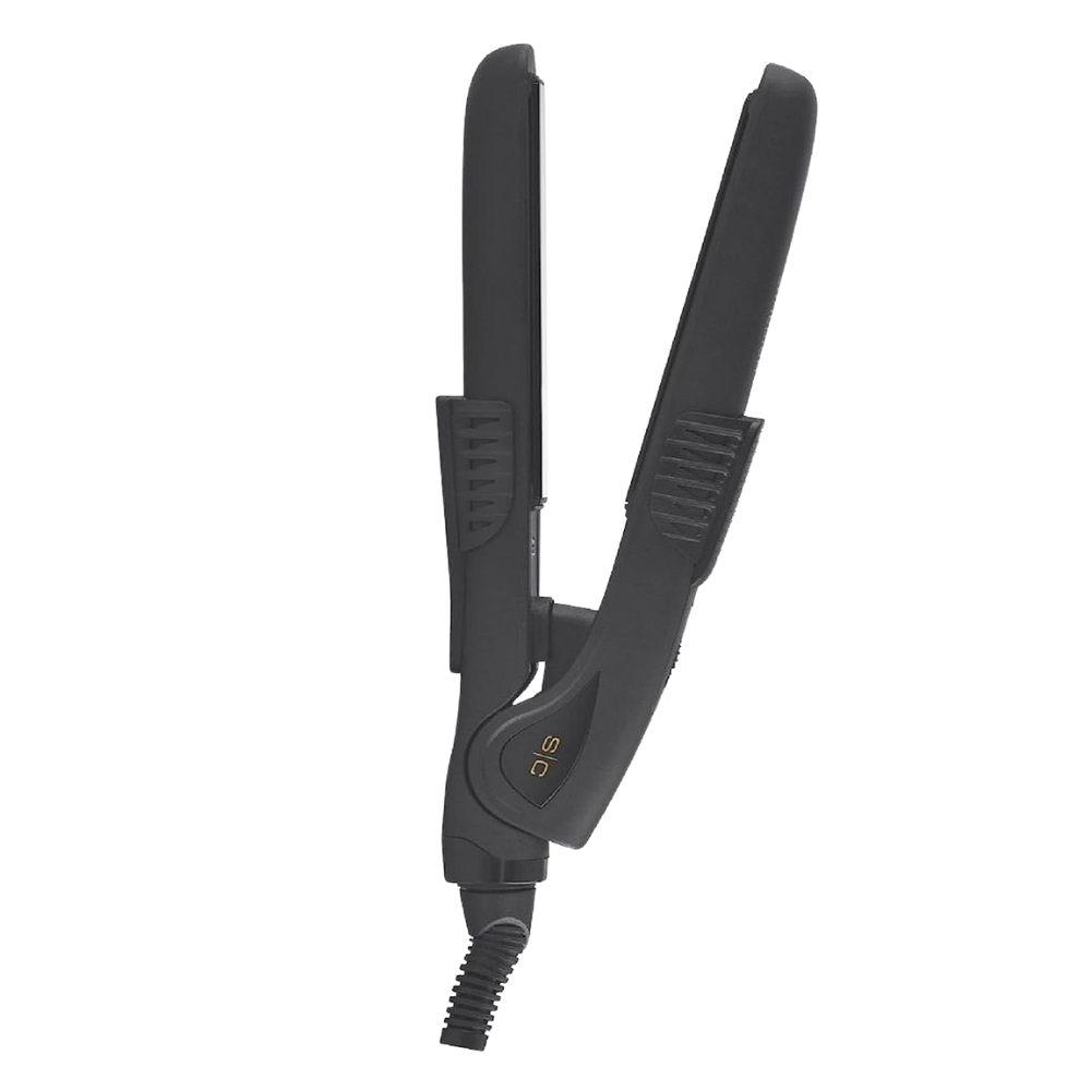 StyleCraft Shmedium Palm-Size Travel Flat Iron Black Full-Size Plates SCSH58M