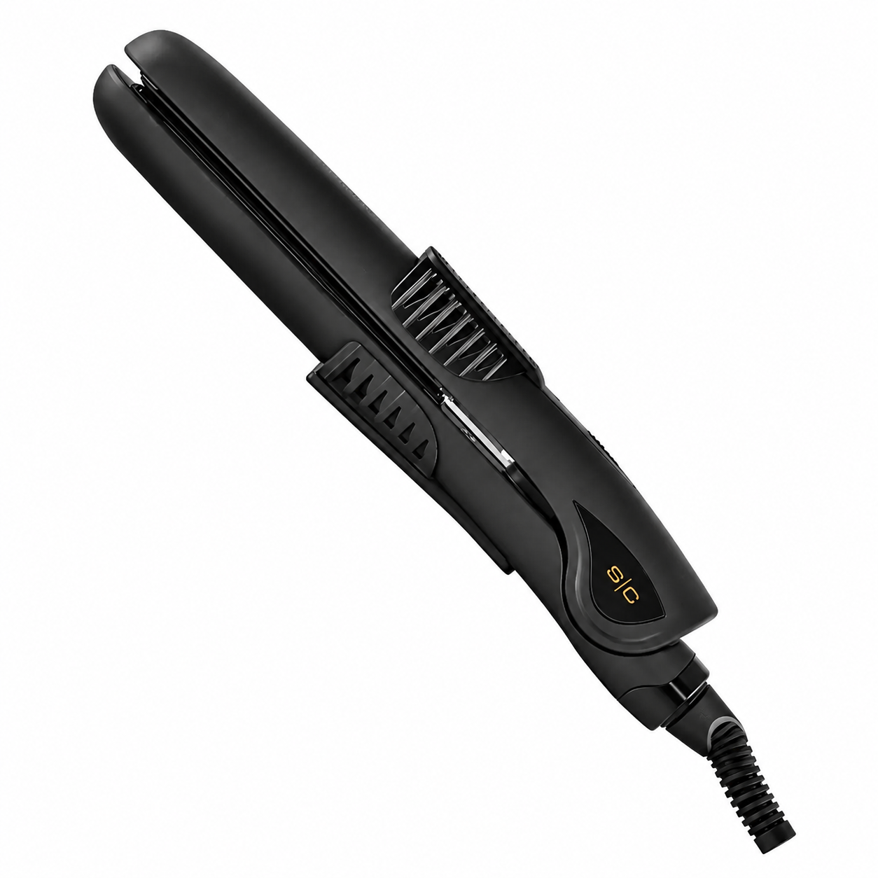 StyleCraft Shmedium Palm-Size Travel Flat Iron Black Full-Size Plates SCSH58M