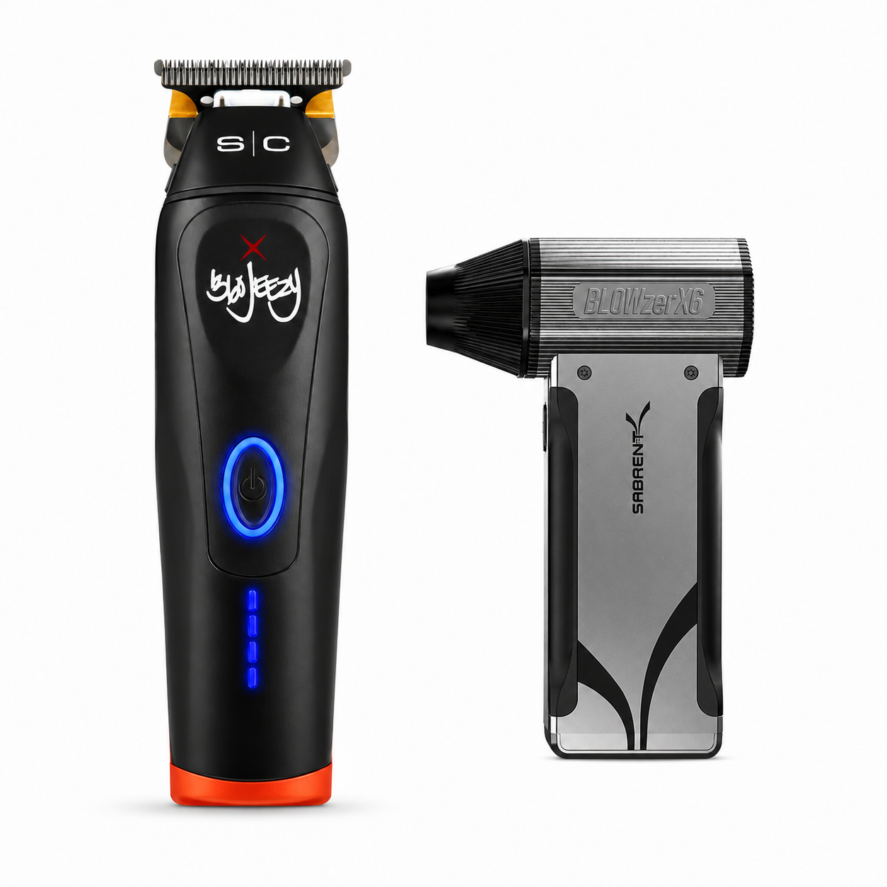 StyleCraft x 360 Jeezy Trimmer + Sabrent BLOWzer X6 Air Duster SC423B + TF-BZX6
