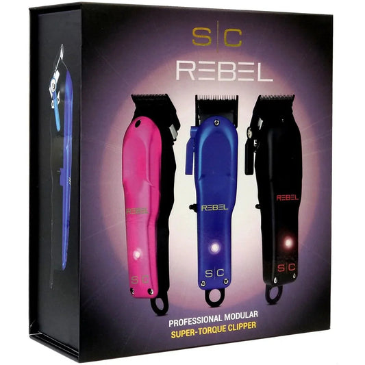 Stylecraft REBEL Professional Super-Torque Modular Cordless Hair Clipper (Dual Voltage) SC601
