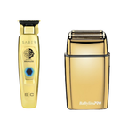 Stylecraft Gold Saber & BaBylissPRO GoldFX Premium Gold Grooming Kit FXFS2G+SC405G