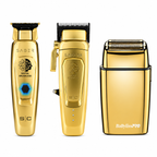 Stylecraft Gold Saber Clipper and Trimmer with BaBylissPROFX Double Foil Shaver,  SC617M SC617M+SC405G+FXFS2G