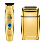 Stylecraft Gold Saber Trimmer & BaBylissPRO GoldFX Foil Shaver FXFS2G+SC405G