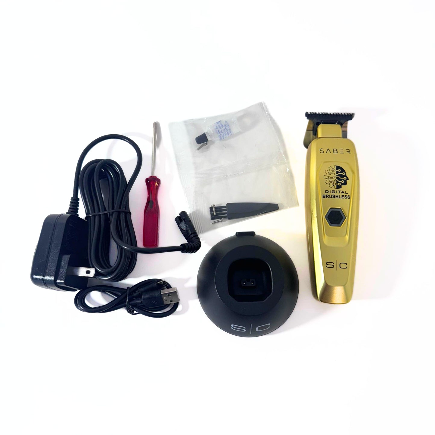Stylecraft Gold Saber Trimmer SC405G with accessories