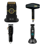 Ultimate Barber & Stylist Professional Set – Clipper, Trimmer, Shaver & Hair Dryer