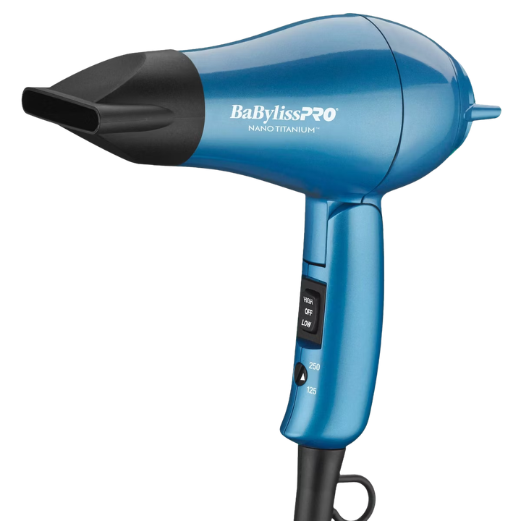 BaBylissPRO Nano Titanium Travel Dryer & Prima2000 Mini Iron Combo Set BNT053TUC + BNT2000UC