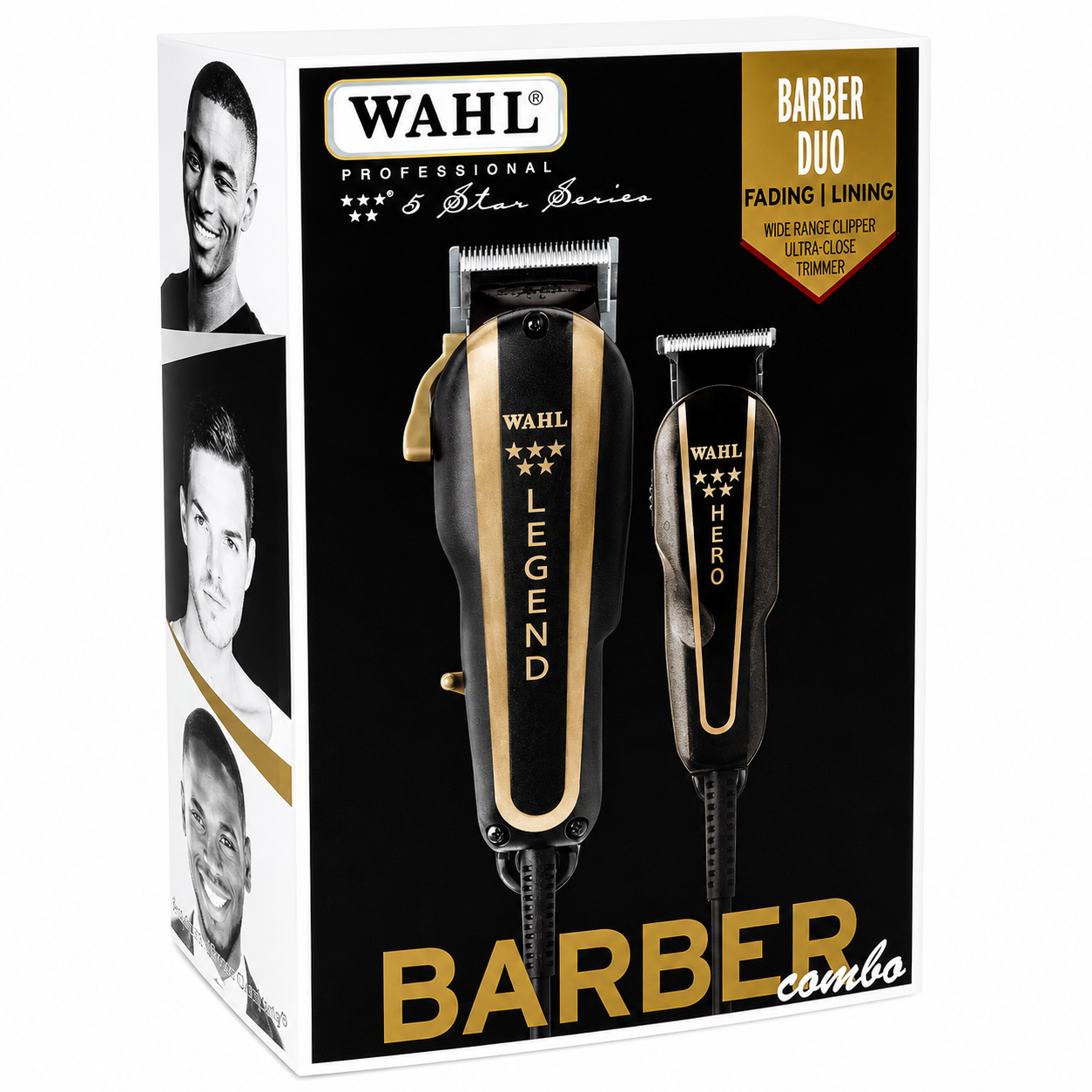 WAHL 5-Star Barber Combo Legend Clipper & Hero Trimmer 8180