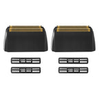 Wahl Pro 5 Star Vanish Super Close Gold Foil and Cutters - 2 Pack 3022905