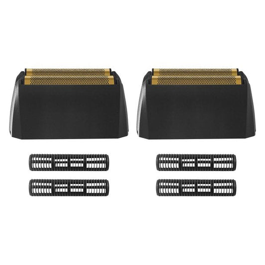 Wahl Pro 5 Star Vanish Super Close Gold Foil and Cutters - 2 Pack 3022905