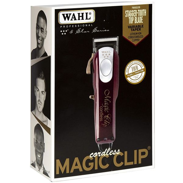 Wahl Professional 5 Star Series Magic Clip Cordless Hair Clipper 8148