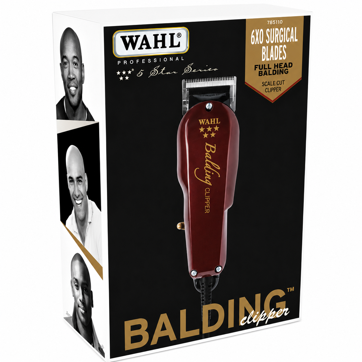 Wahl 5 Star Balding Clipper Professional Precision for Crisp, Close Cuts 8110