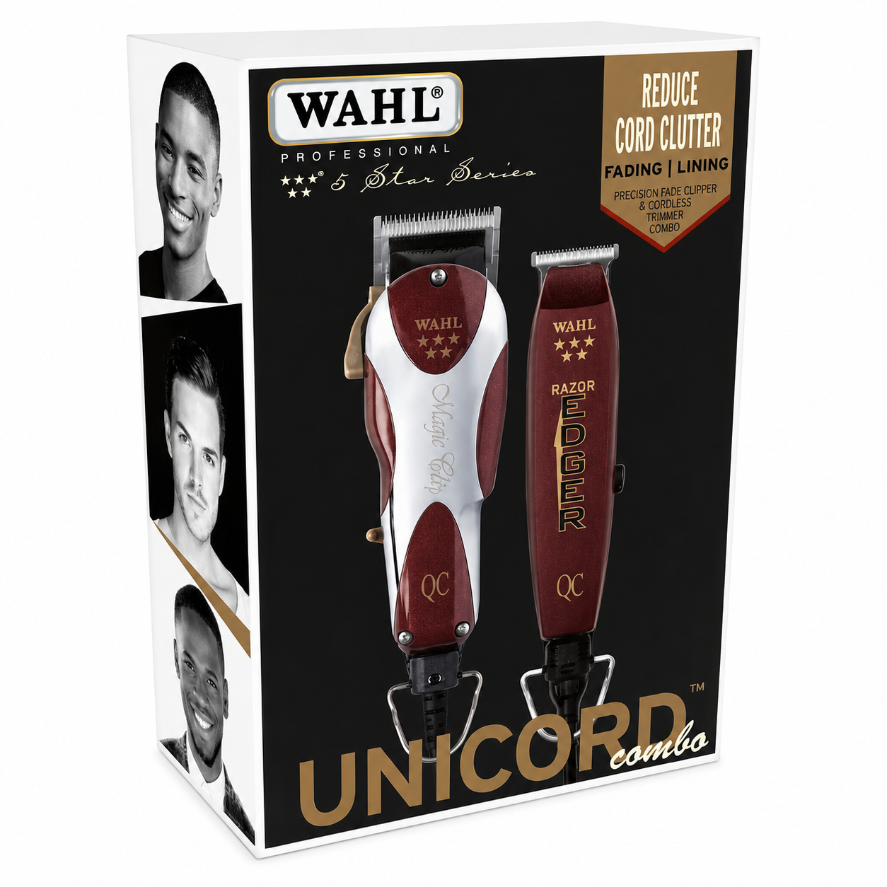 Wahl 5 Star Unicord Magic Clip & Razor Edger Combo Clipper Set 8242