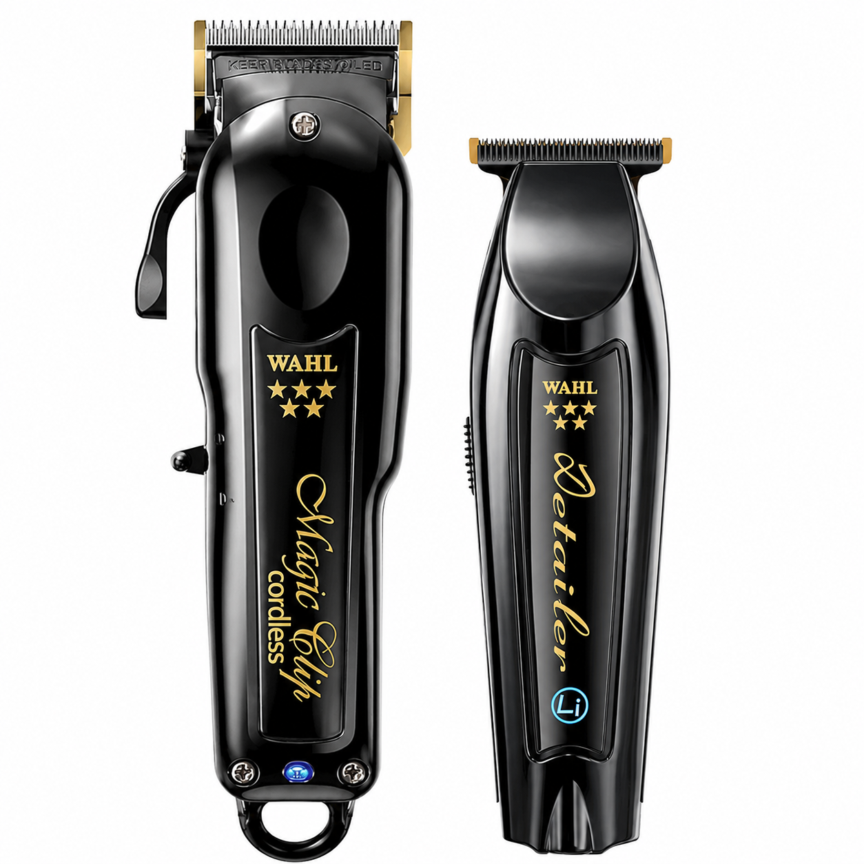 Wahl Cordless Barber Combo: Magic Clip Clipper & Detailer Li Trimmer 3025397