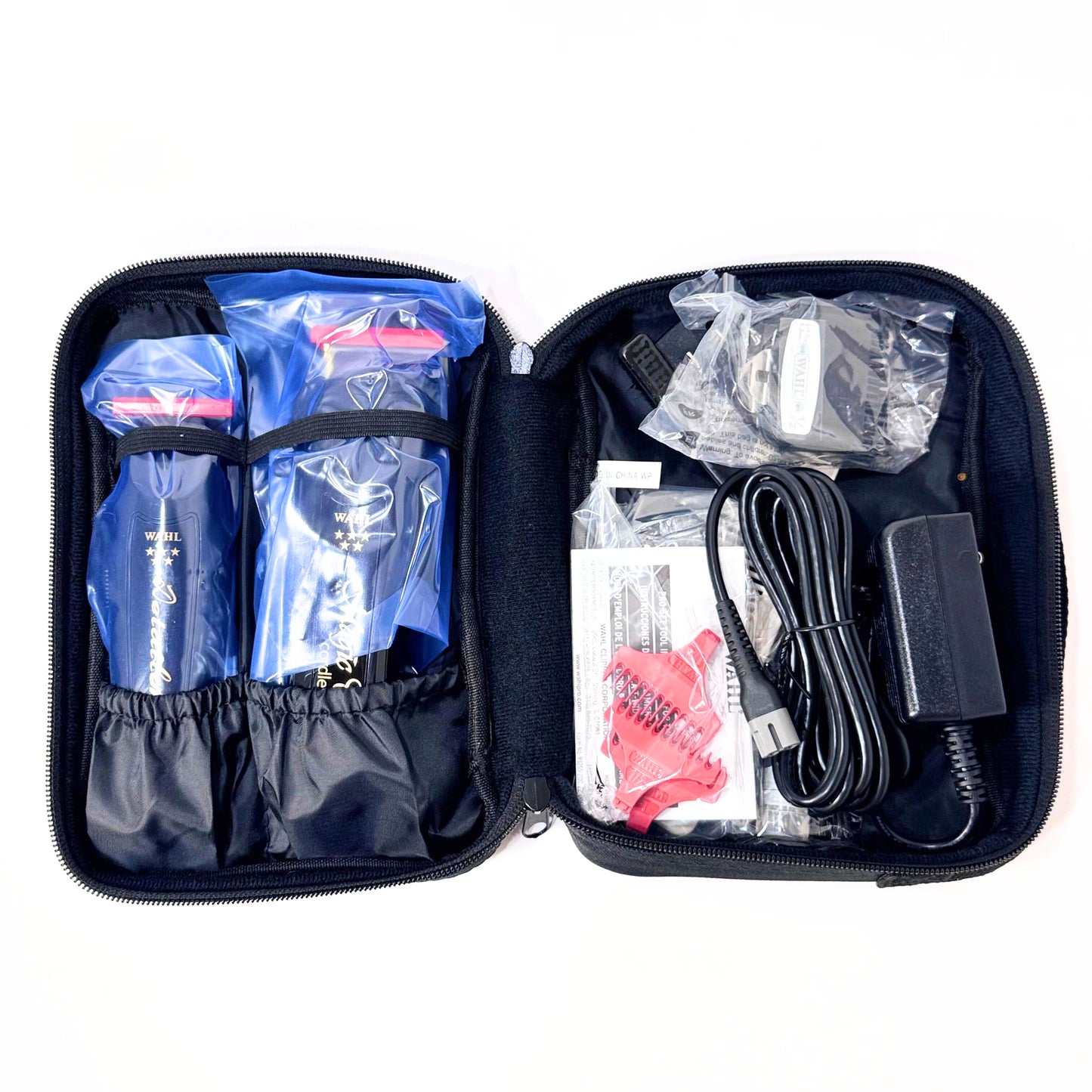 Wahl Cordless Barber Combo open bag