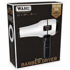 Wahl Professional 5-Star Barber Dryer 1600W Ionic Tourmaline Dryer with Retro Chrome Finish 5054