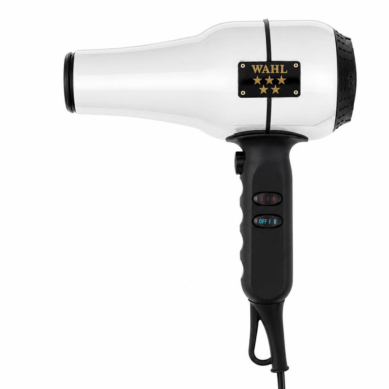 Wahl Professional 5-Star Barber Dryer 1600W Ionic Tourmaline Dryer with Retro Chrome Finish 5054