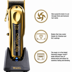 Wahl Professional 5 Star Cordless Magic Clip Gold 8148-700
