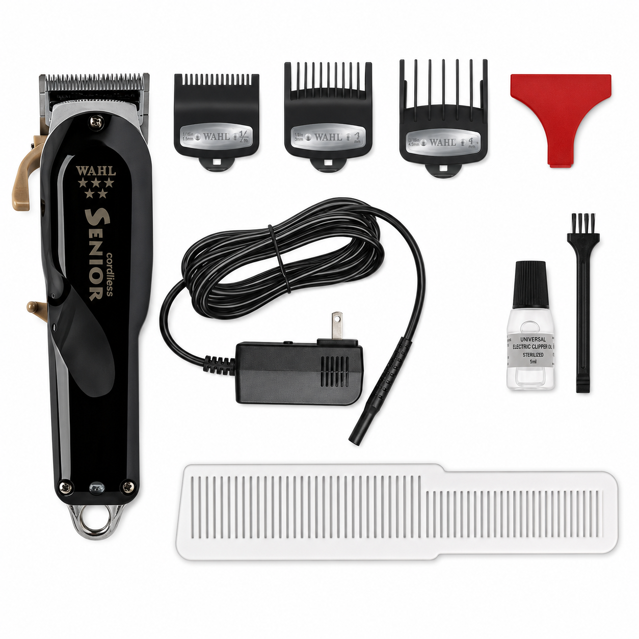 Wahl Professional 5 Star Cordless Senior Clipper Black 8504-308