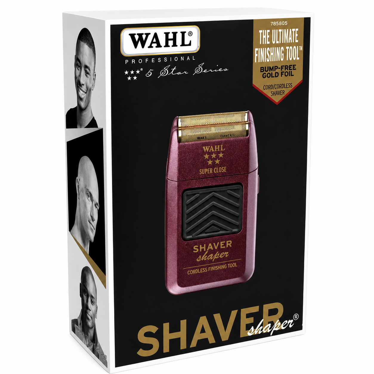 Wahl Professional 5 Star Super Close Cordless Double Foil Shaver Shaper 8061-100