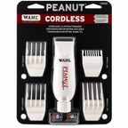 Wahl Professional Peanut Cordless Clipper/Trimmer White 8663