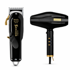 Wahl Senior Cordless Clipper & BaBylissPRO BlackFX Hair Dryer Combo FXBDB1+8504-308