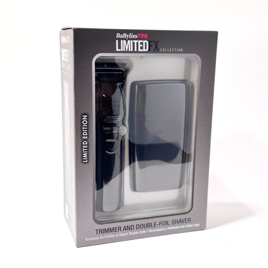 babylisspro black fx trimmer shaver combo box front