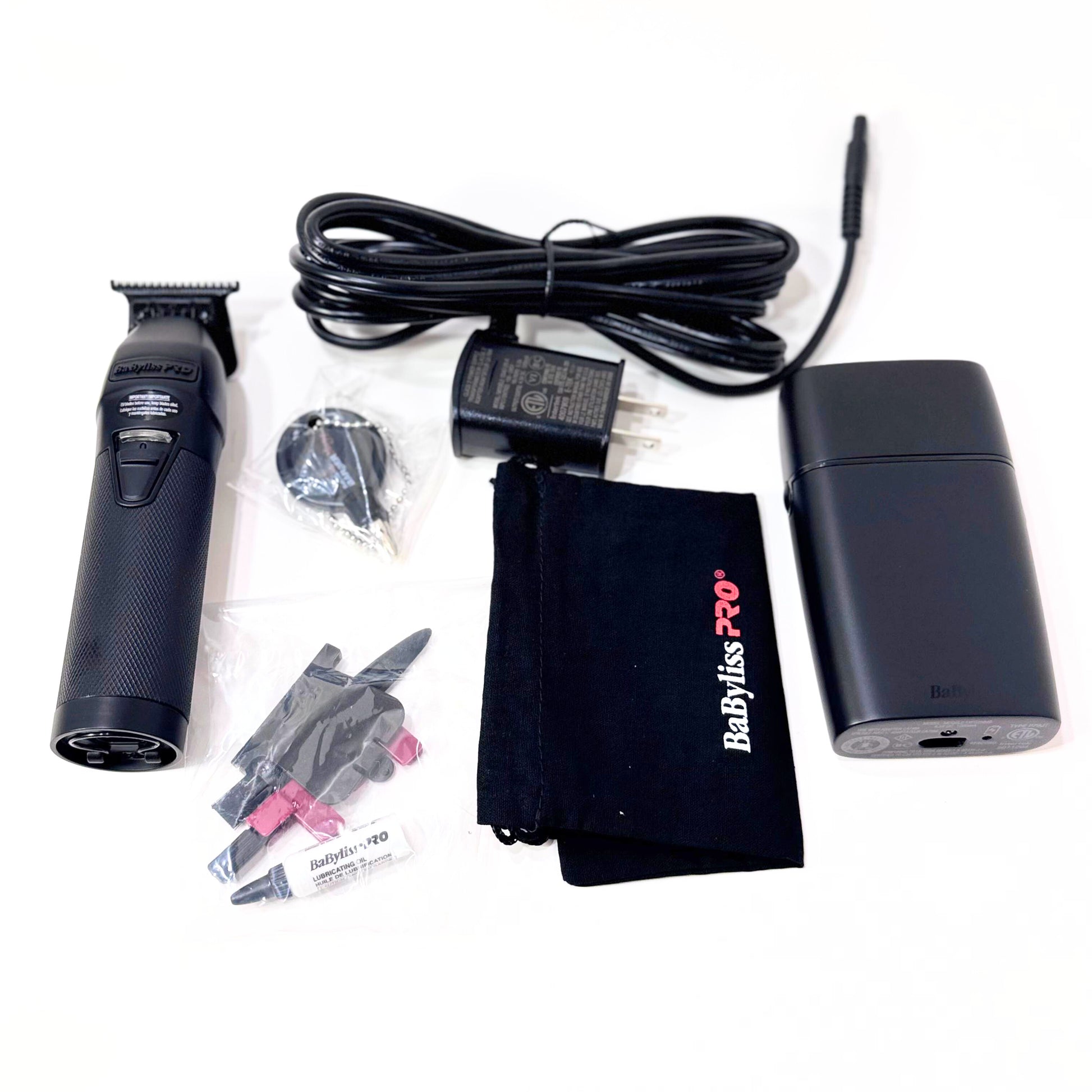 babylisspro black fx trimmer shaver combo with accessories