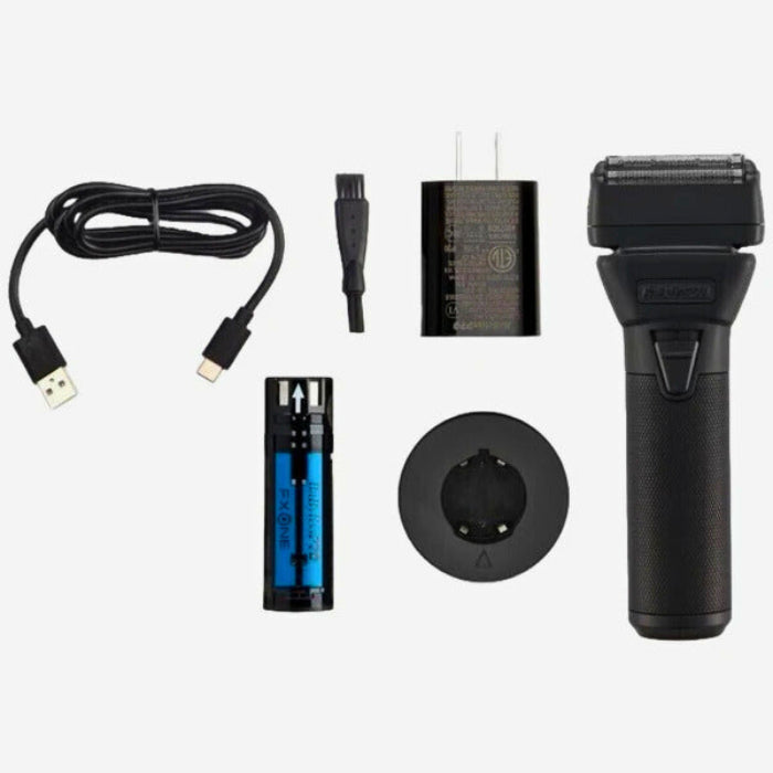 babylisspro black fxone shaver fx79fsmb with accessories