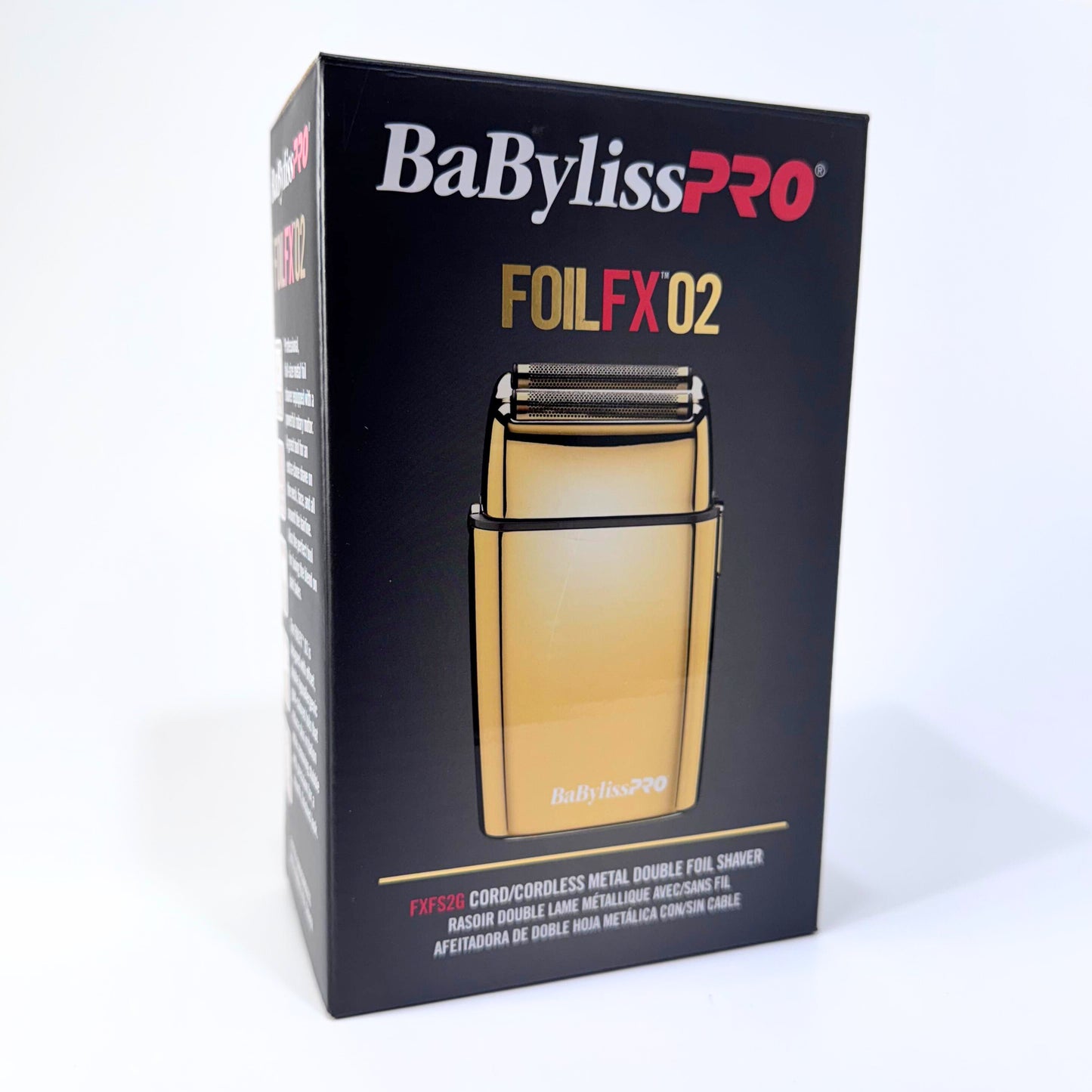 babylisspro fxfs2g gold shaver box