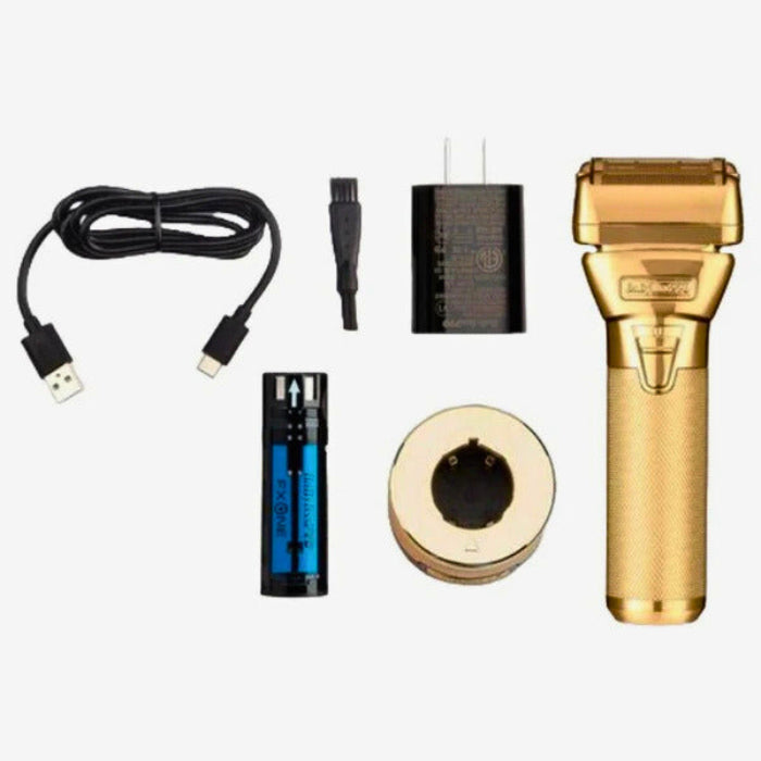 babylisspro goldfx fxone shaver fx79fsg shaver with accessories
