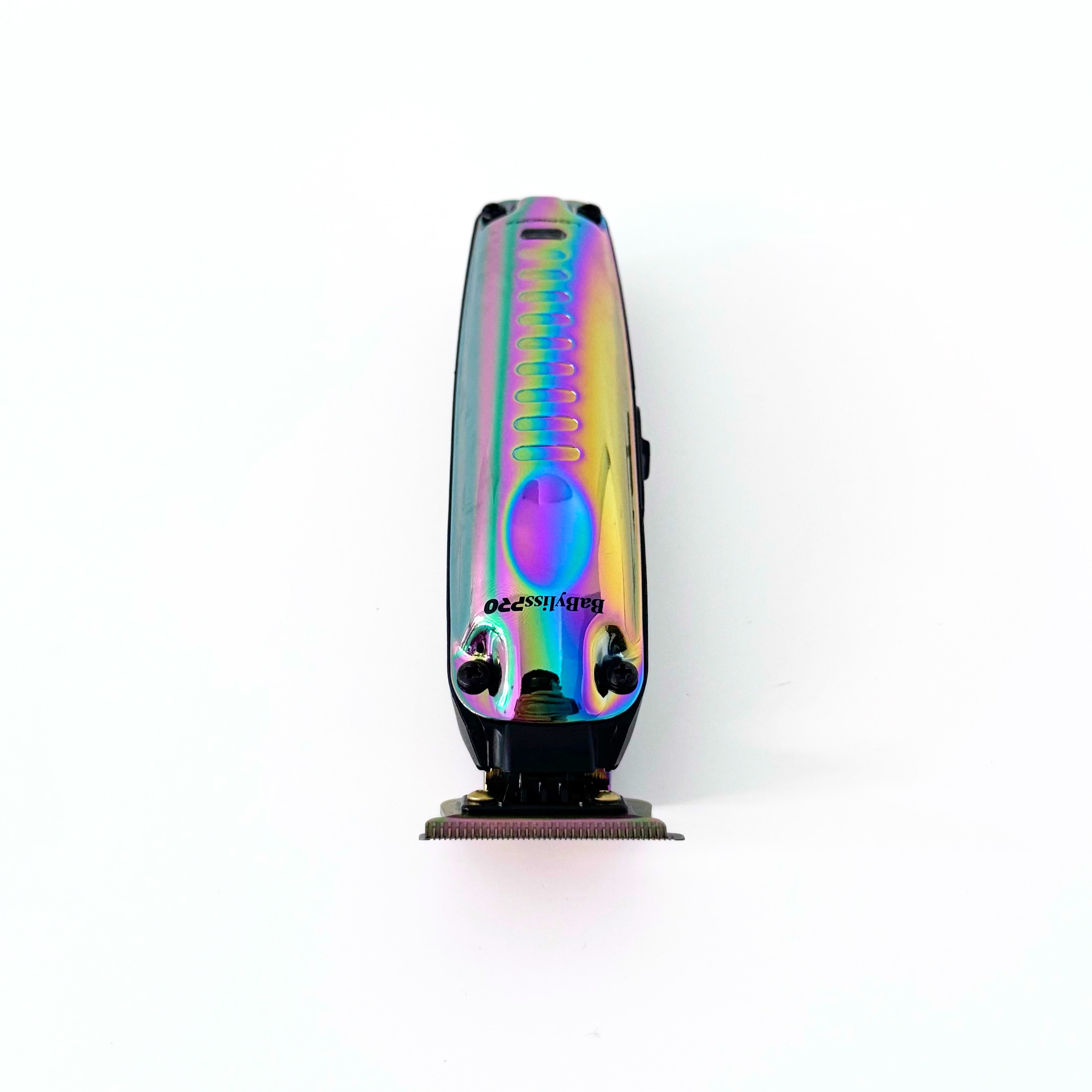 babylisspro lo pro iridescent trimmer fx726rb top view
