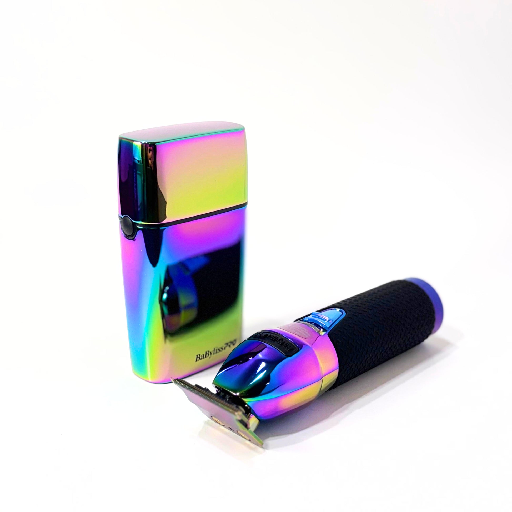BaBylissPRO LimitedFX Iridescent Trimmer and Double-Foil Shaver Combo FXDUOFS2TRB