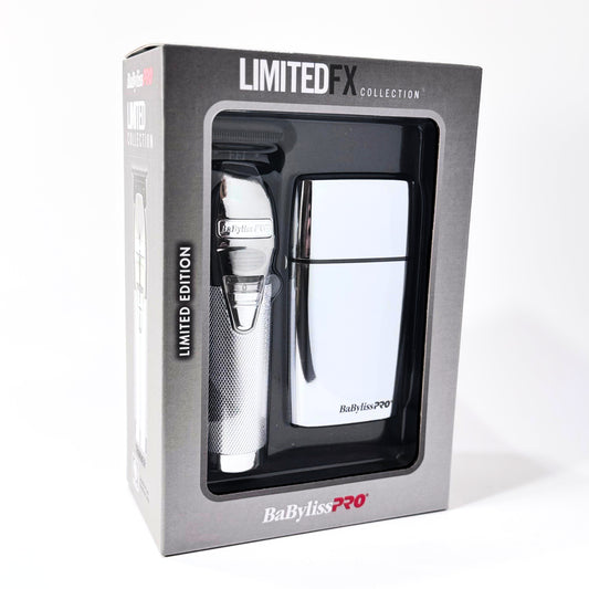 babylisspro silver fx trimmer shaver combo box front