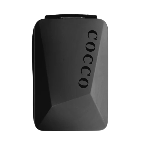 front view of cocco mobile barber backpack