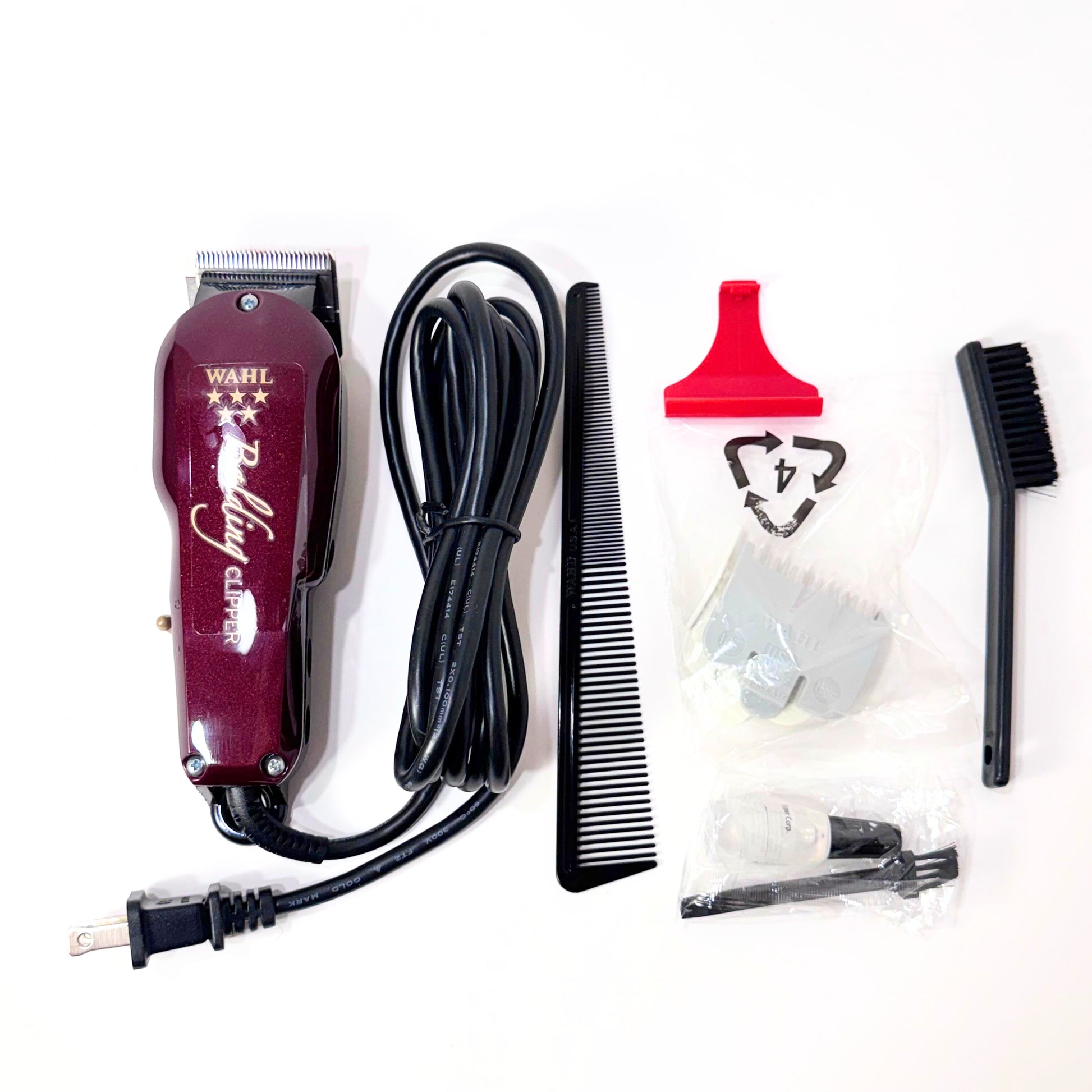 wahl balding clipper with accessories