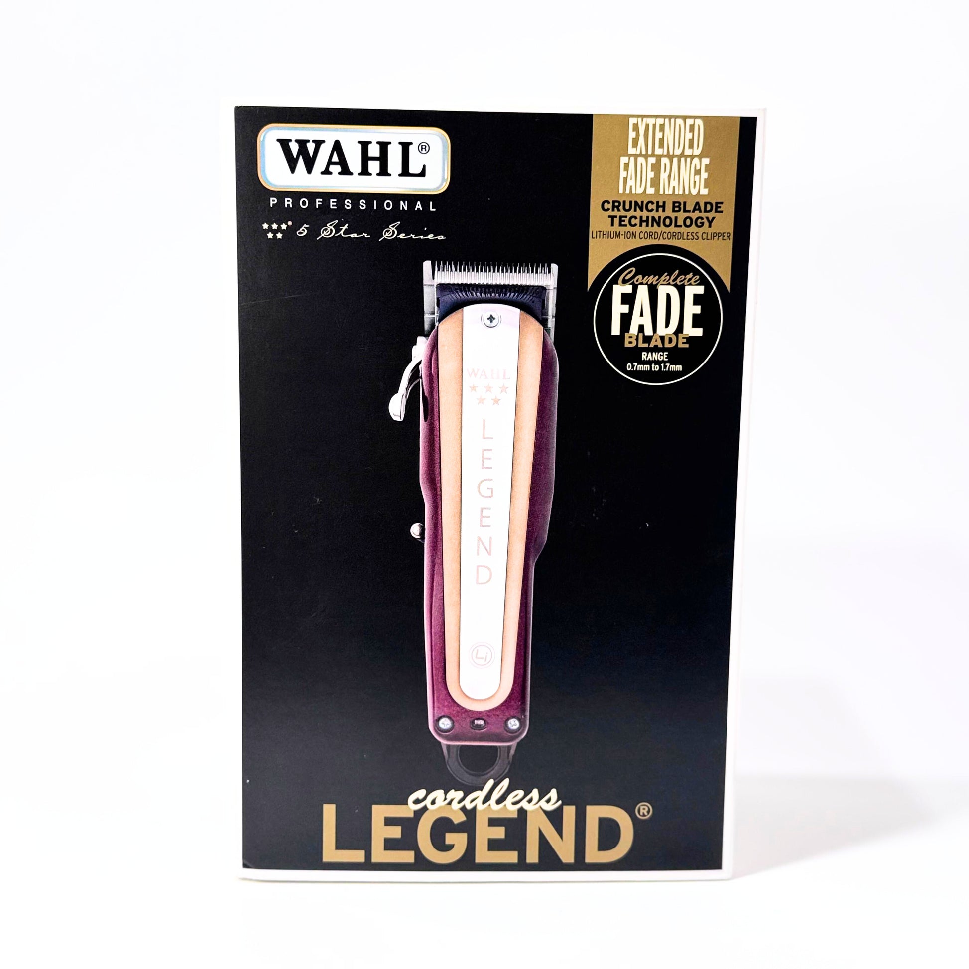wahl legend clipper cordless box front